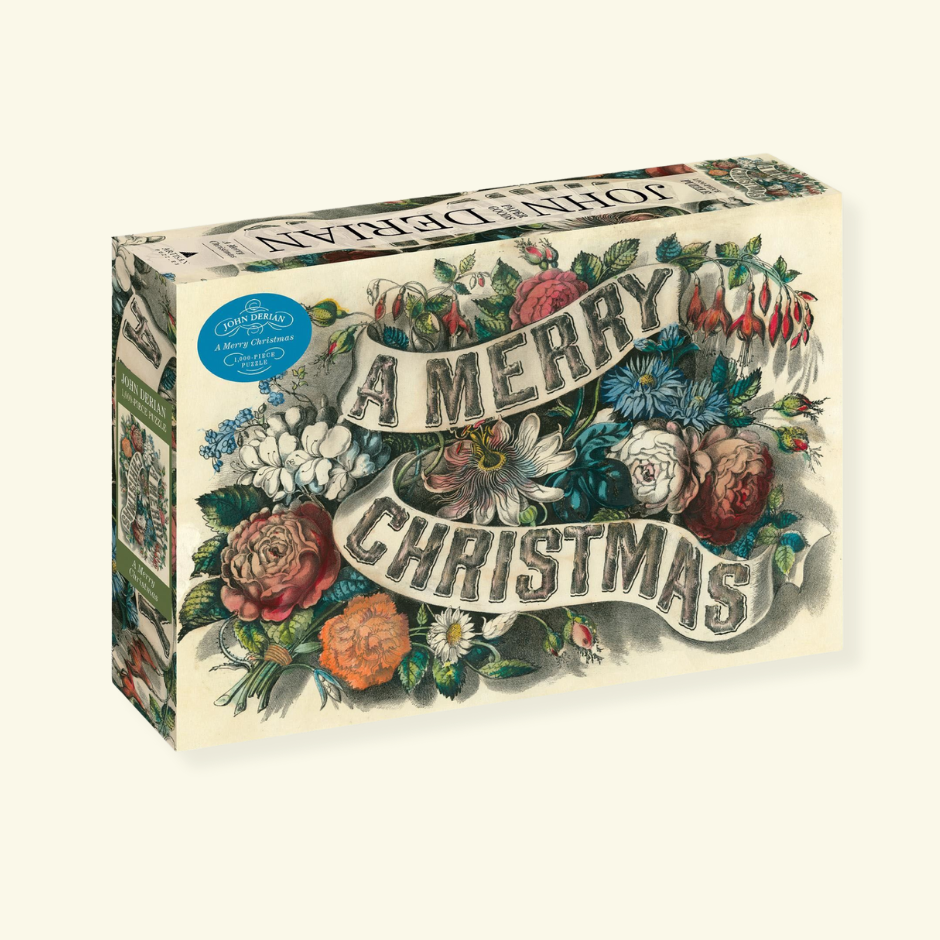 John Derian Merry Christmas Jigsaw Puzzle