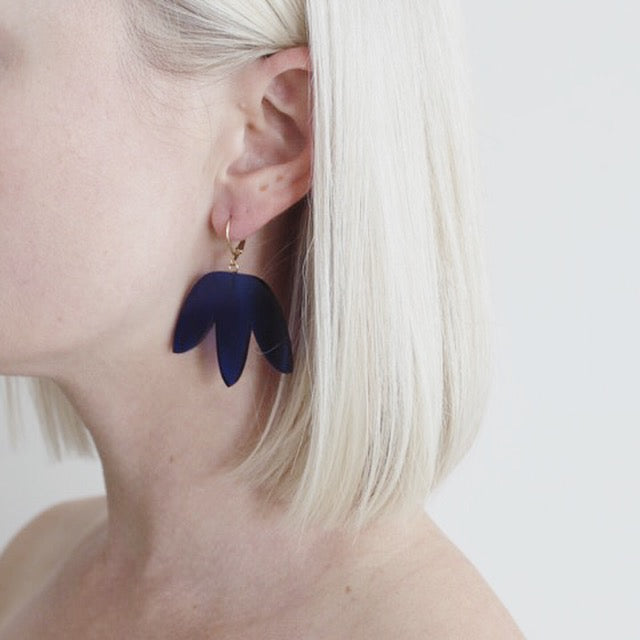 Midi Matisse Earrings in Blue