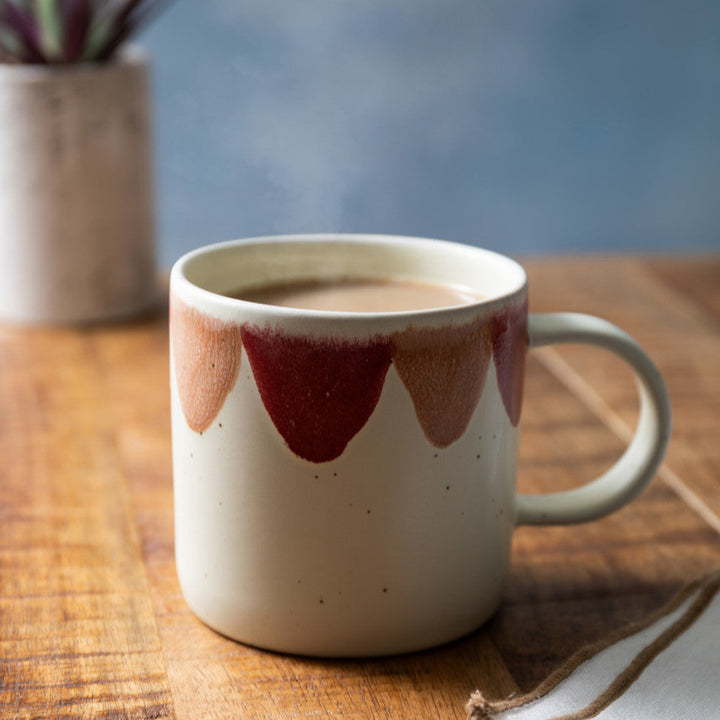 Pink Scallop Mug
