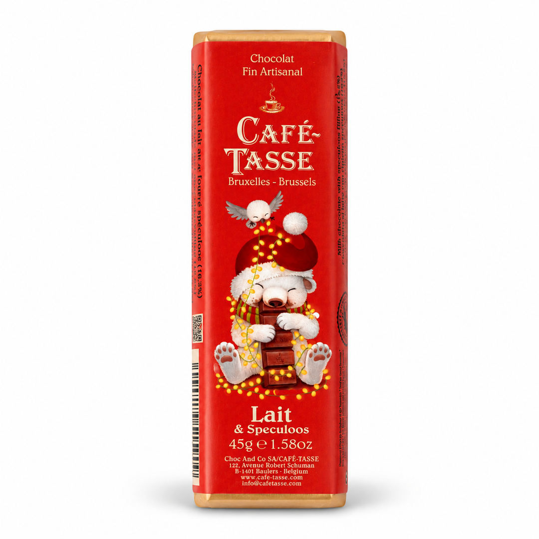 Milk Chocolate & Speculoos Christmas Bar