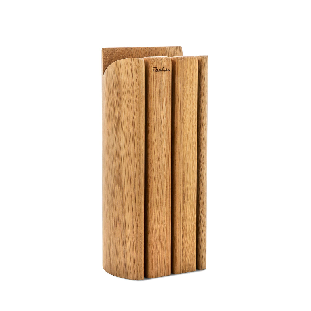 Robert Welch Book Oak Knife Block (3 Slots)
