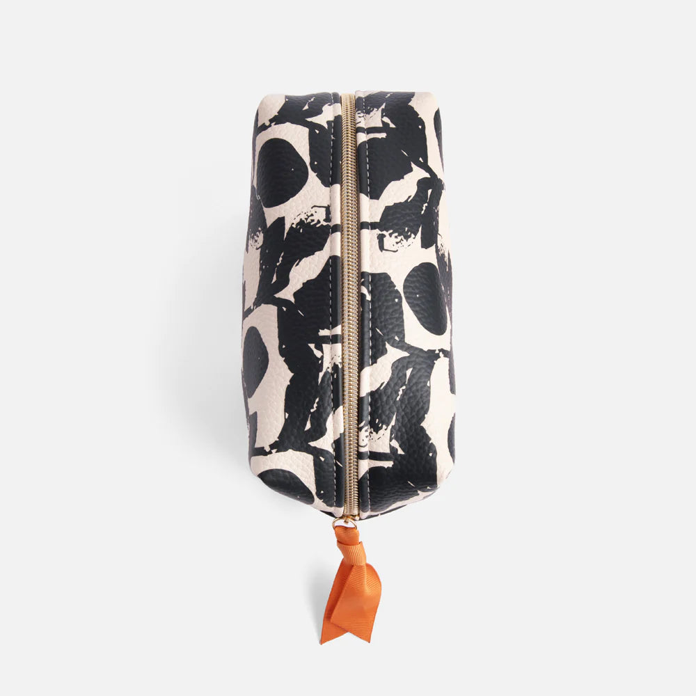 Mono Blooms Cube Cosmetic Bag