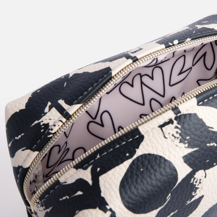 Mono Blooms Cube Cosmetic Bag