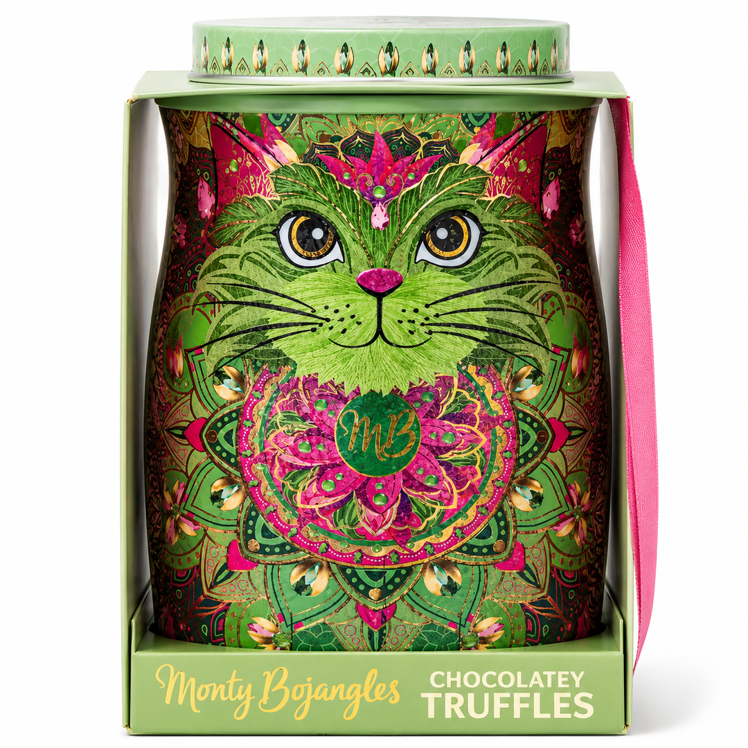 Monty Bojangles Jade Mirage Pistachio Truffle Tin 135g