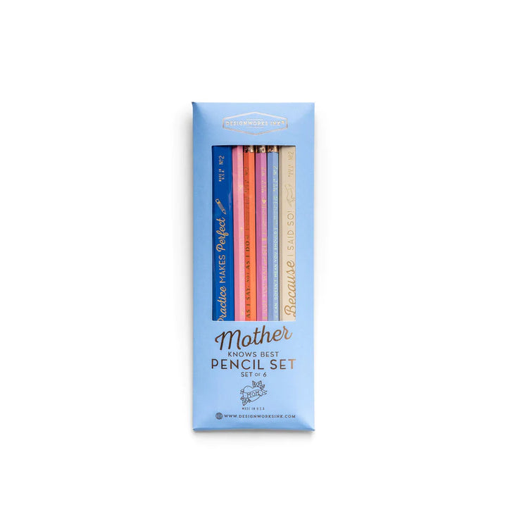 Mother Knows Best Pencils - Set of 6
