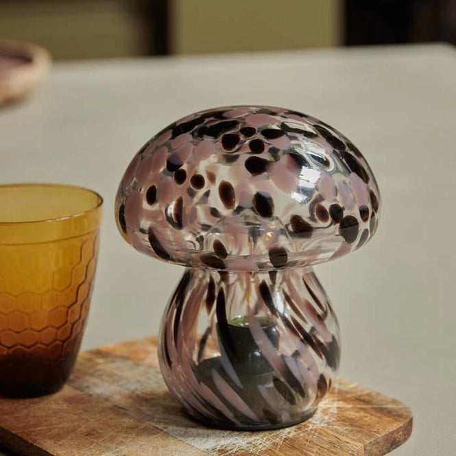Mushroom Lamp in Dusk