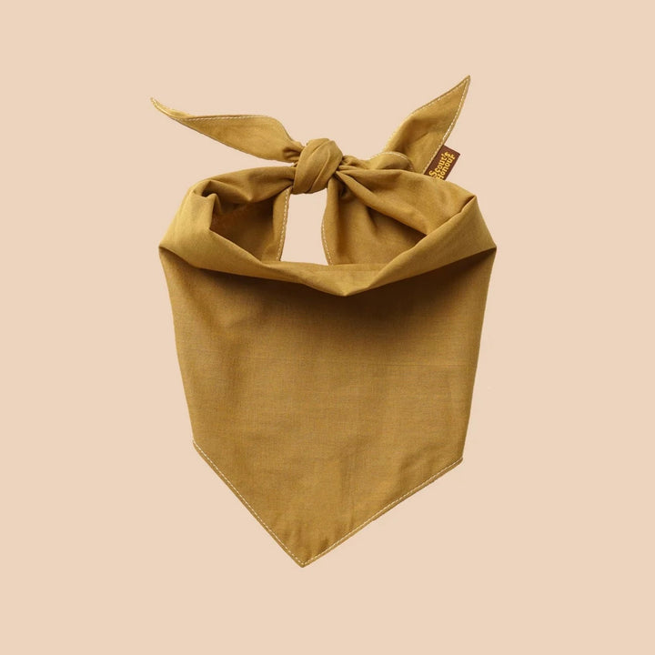 Mustard Bandana for Dogs