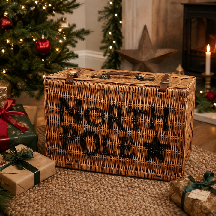 North Pole Hamper Basket