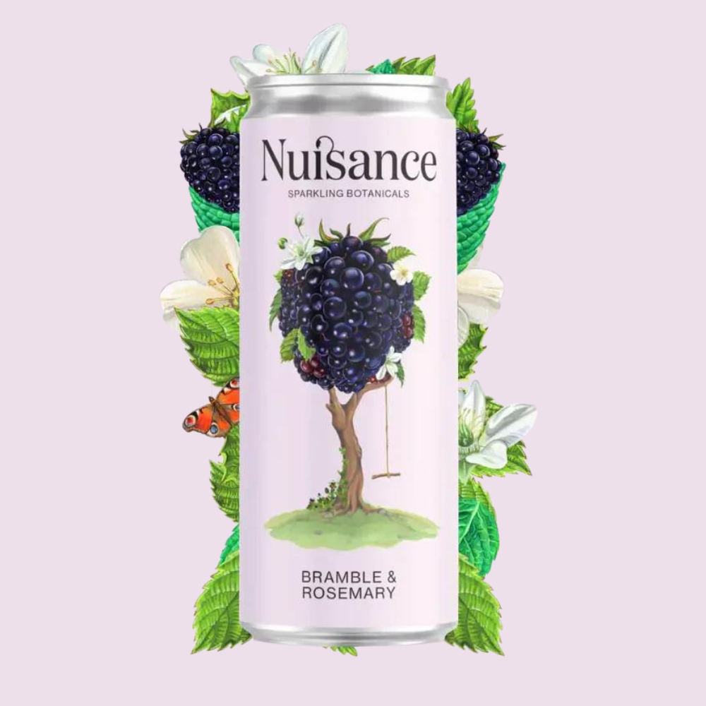 Nuisance Bramble & Rosemary Sparkling Botanical Drink