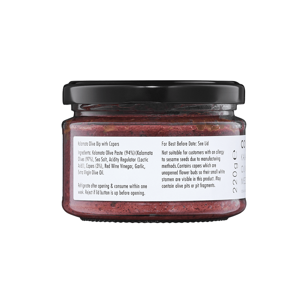 Odysea Kalamata Olive Meze with Capers