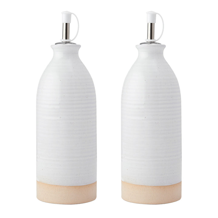 Set of 2 Oil and Vinegar Bottles