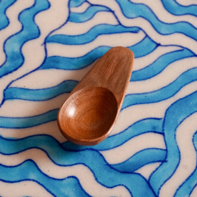 Olive Wood Small Spice Spoon