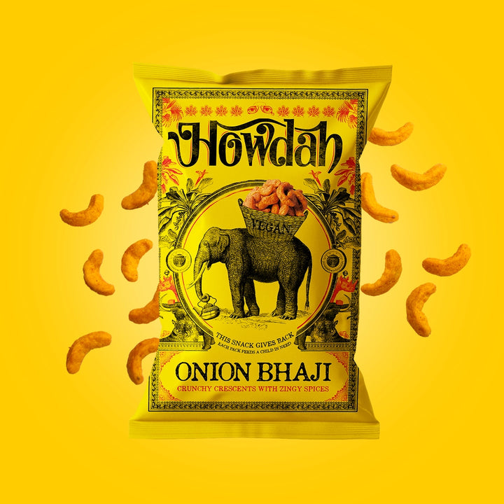 Onion Bhaji Crunchy Crescents