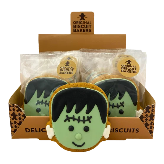 Frankenstein Gingerbread Cookie