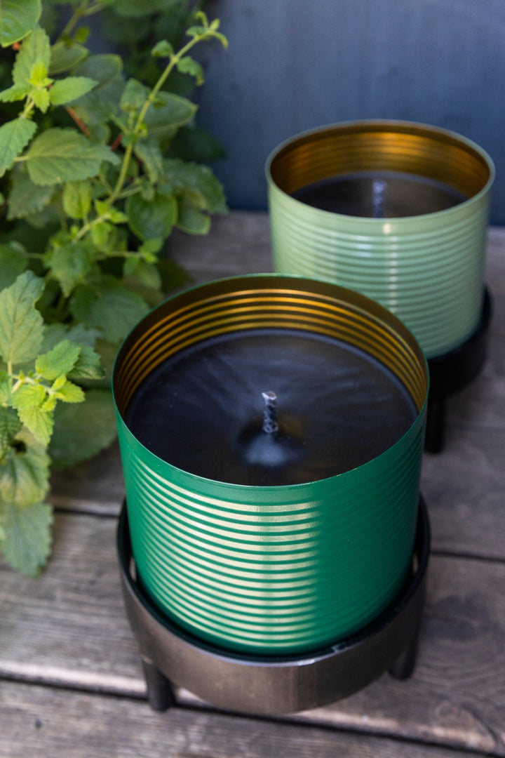 Colourful Outdoor Candle Can