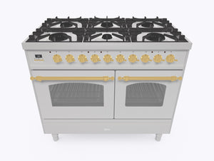 ILVE Milano 100cm - Double Oven - 6 Gas Burners