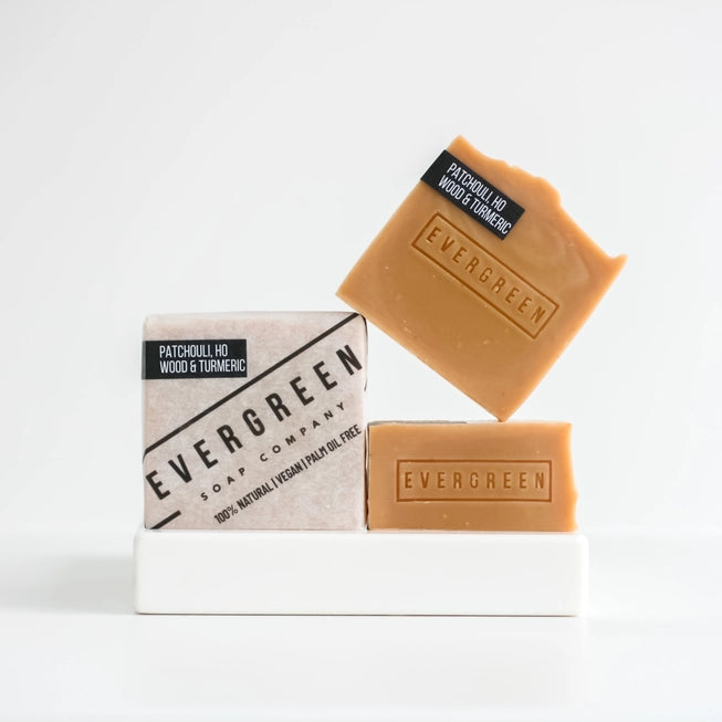 Patchouli, Ho Wood & Turmeric 100% Natural Soap
