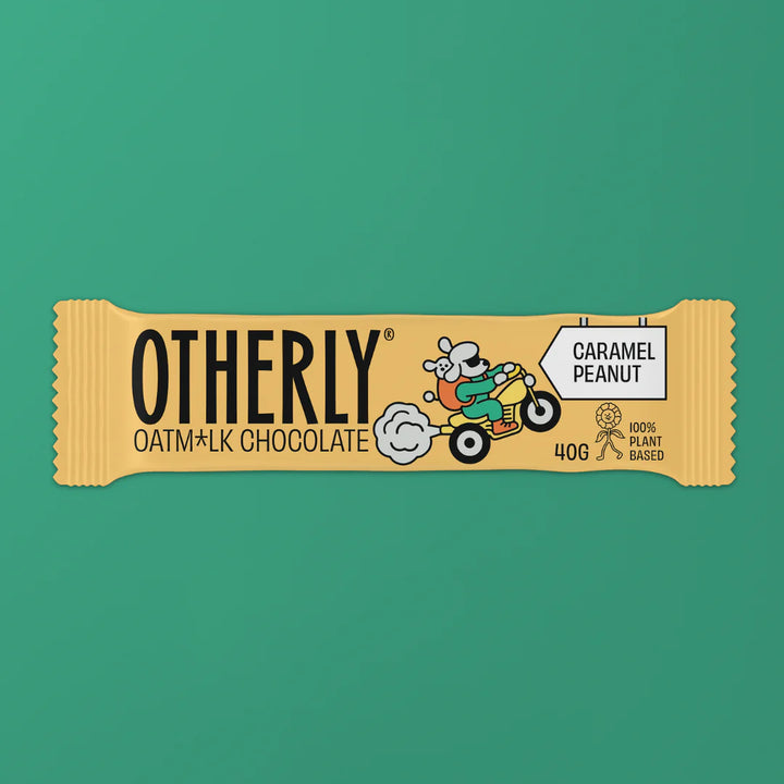 Oatm*lk Peanuts & Caramel Chocolate Bar