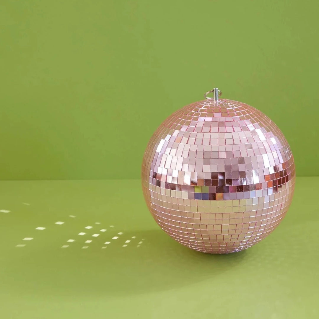 Pink Disco Mirror Ball