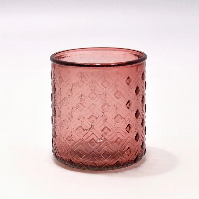 Pink Recycled Glass Tumbler