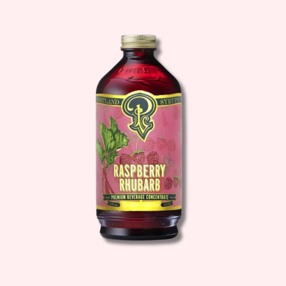 Portland Raspberry Rhubarb Syrup