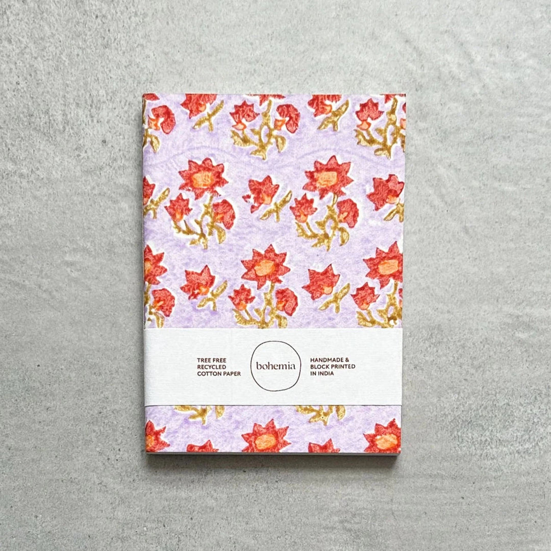 Posie Notebook in Lilac