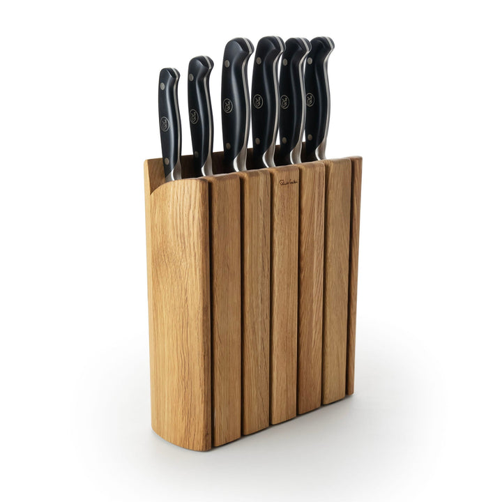 Robert Welch Professional Book Oak Knife Block Set