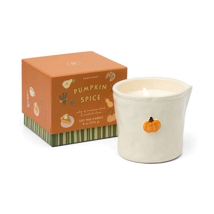 Pumpkin Spice Ceramic Candle