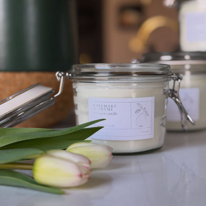 The Q&C Kitchen Candle -  Rosemary & Thyme