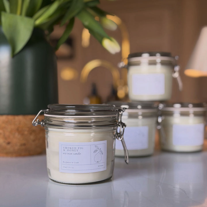 The Q&C Kitchen Candle - Smoked Fig & Honey