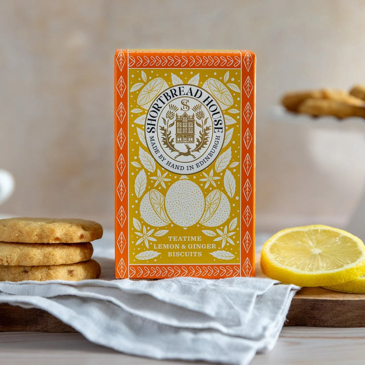 Truly Handmade Sweet Biscuits with Lemon & Ginger 140g