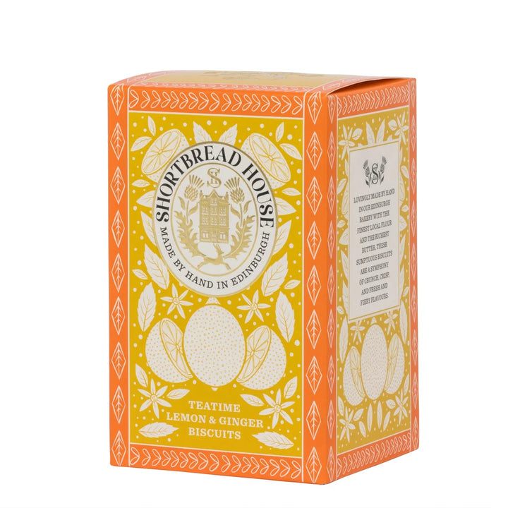 Truly Handmade Sweet Biscuits with Lemon & Ginger 140g