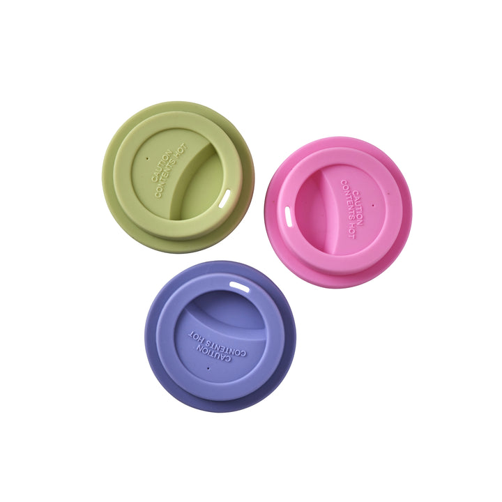 Silicone Lids for Melamine  - Autumn Tones