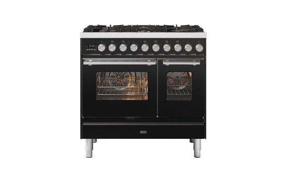 ILVE Roma 90cm - Double Oven - 6 Gas Burners