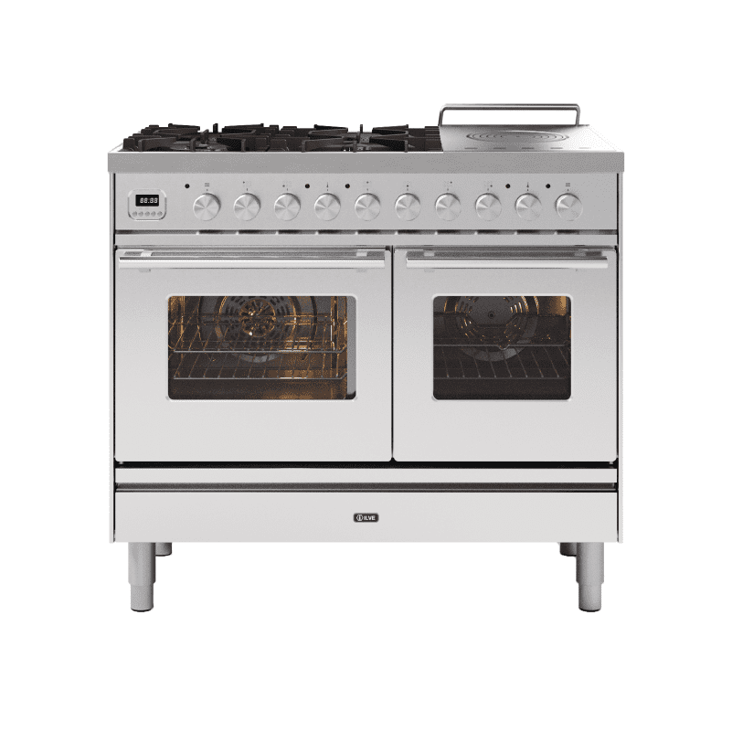 ILVE Roma 100cm - Double Oven - 4 Gas Burners Coup de Feu