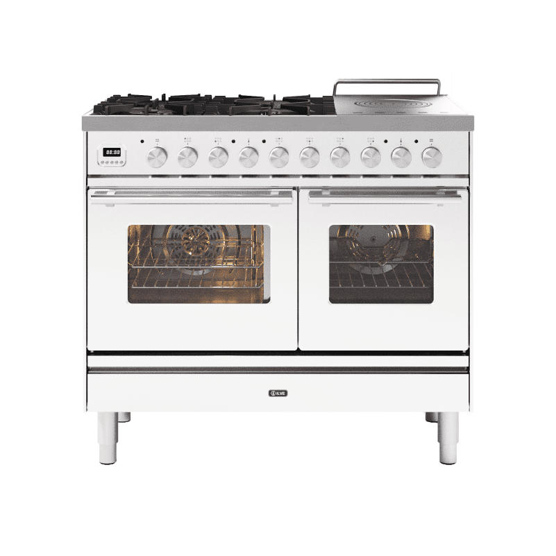 ILVE Roma 100cm - Double Oven - 4 Gas Burners Coup de Feu