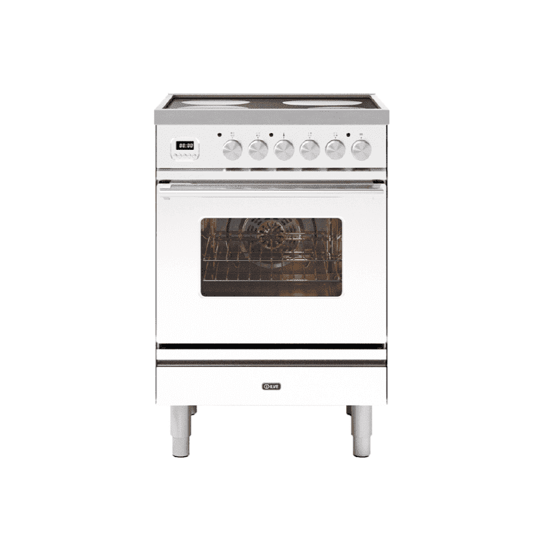 Roma White induction 60cm cooker