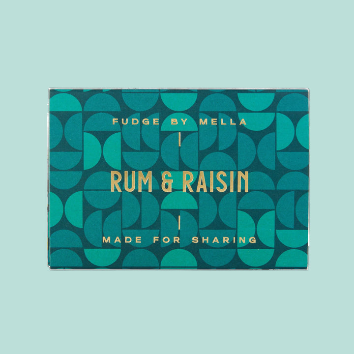 Rum and Raisin Fudge