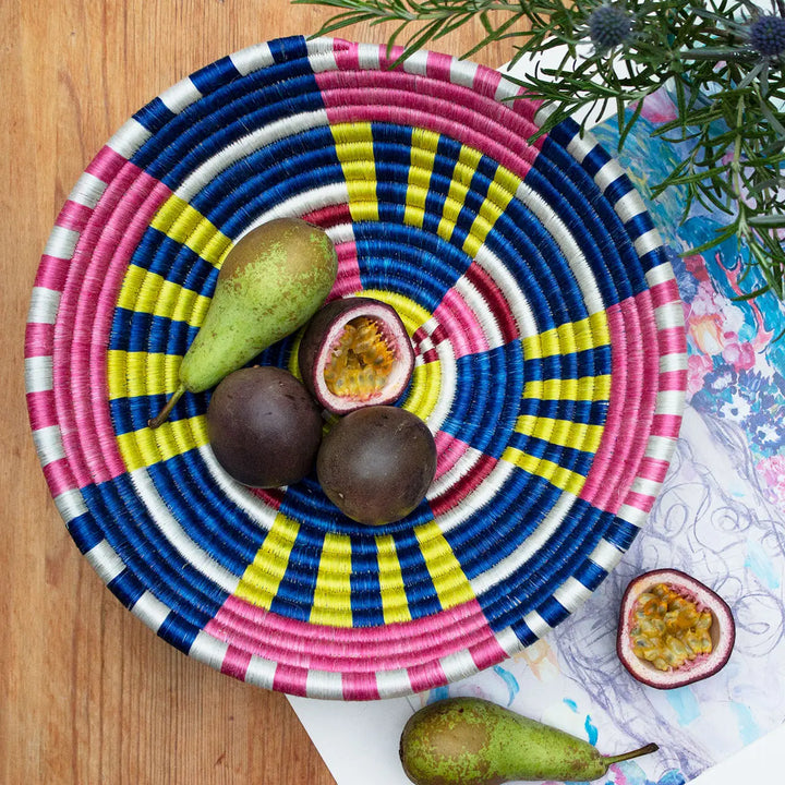 Rwandan Bowl Baskets - Cosmos