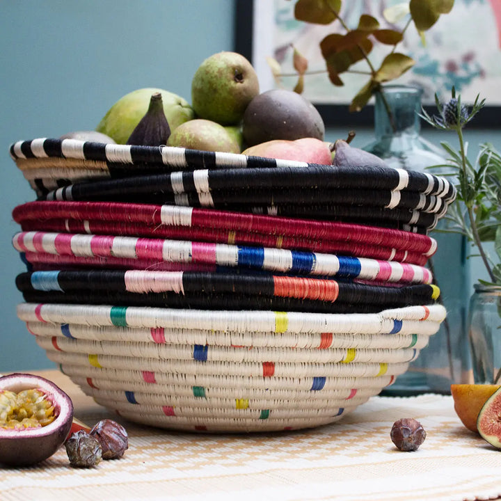 Rwandan Bowl Baskets - Wish