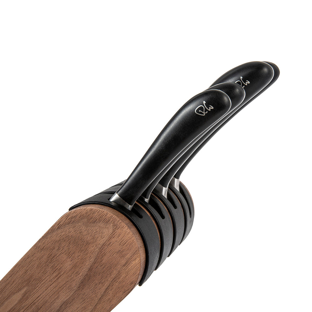 Robert Welch Signature Q Knife Block Set Walnut