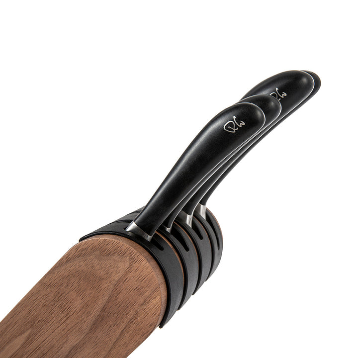 Robert Welch Signature Q Knife Block Set Walnut