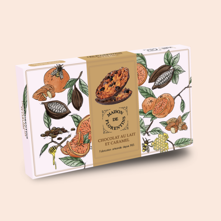 Salted Butter Caramel & Dark Chocolate Florentines