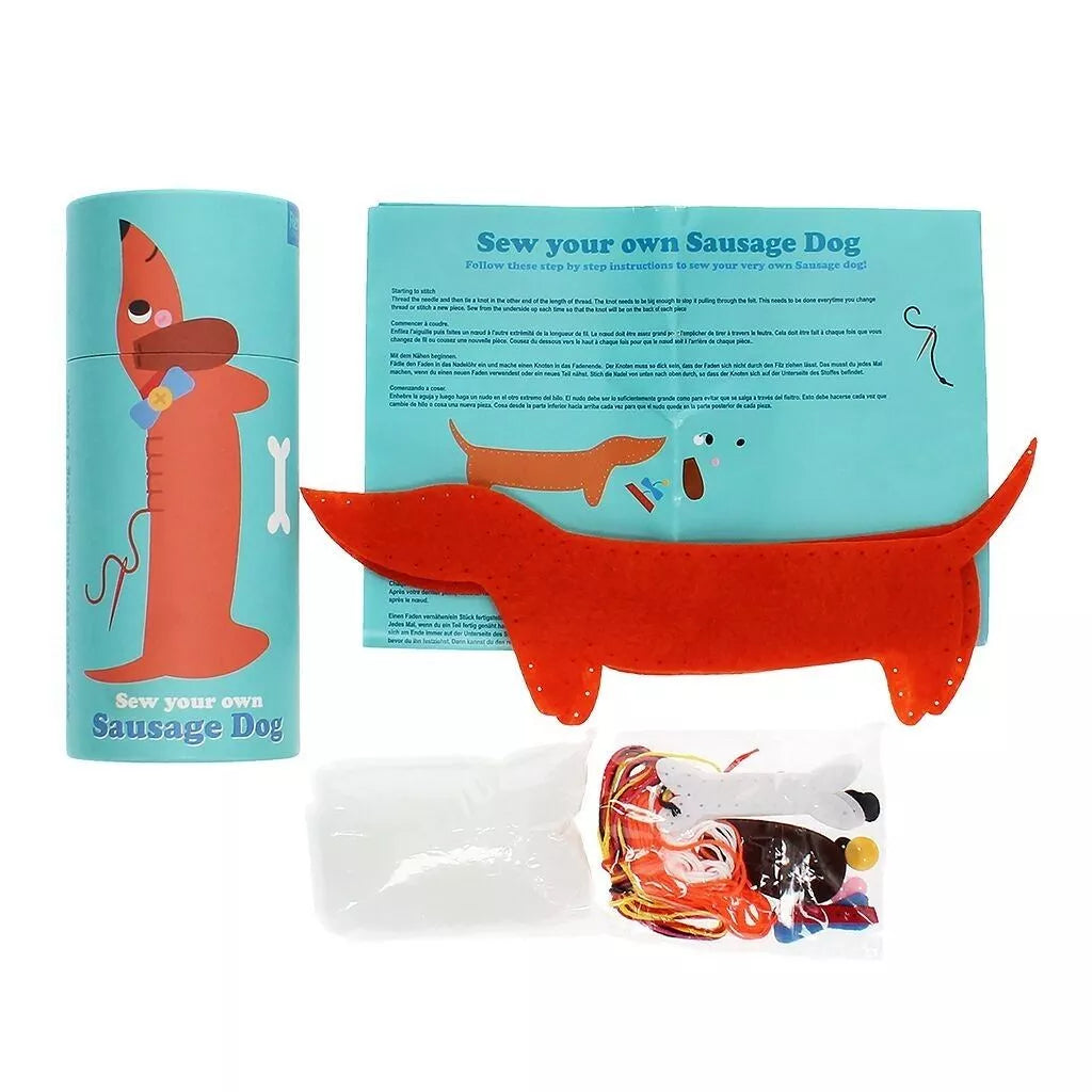 Sew Your Own Sausage Dog Felt Craft Kit