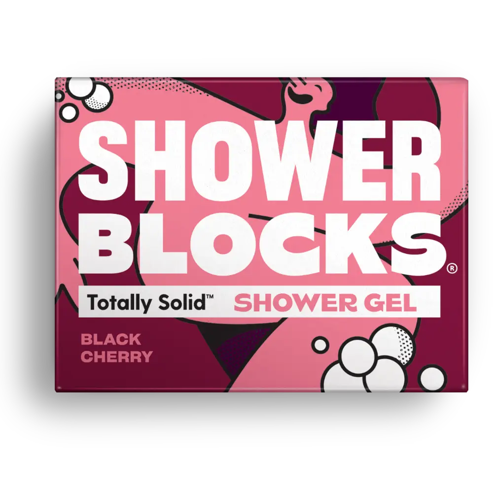 Totally Solid Shower Gel: Black Cherry