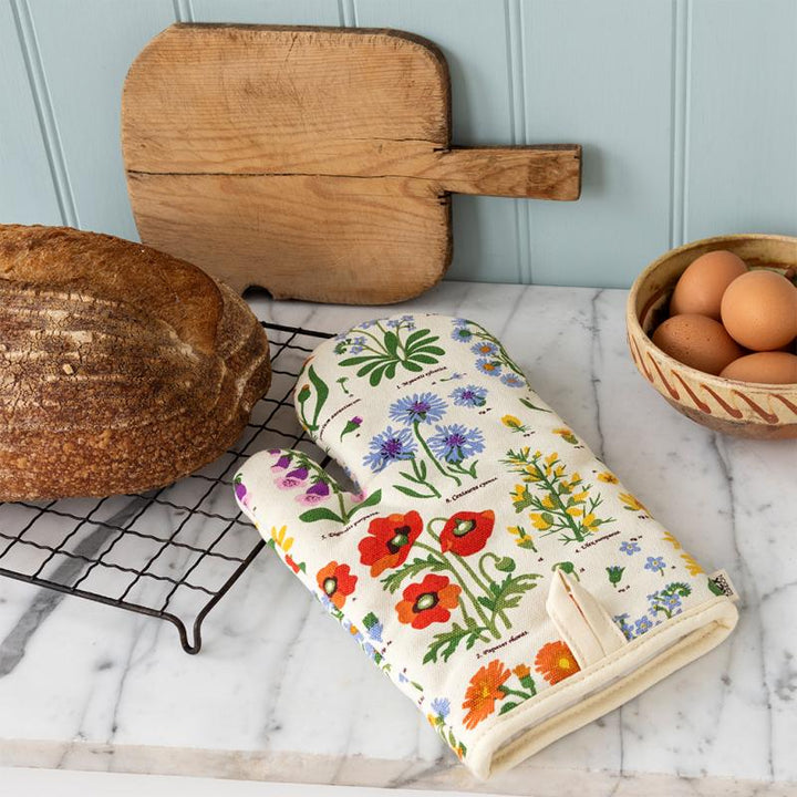 Wild Flowers Single Oven Glove