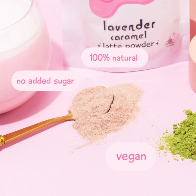 Sleepy Bunny - Lavender & Caramel Latte Powder