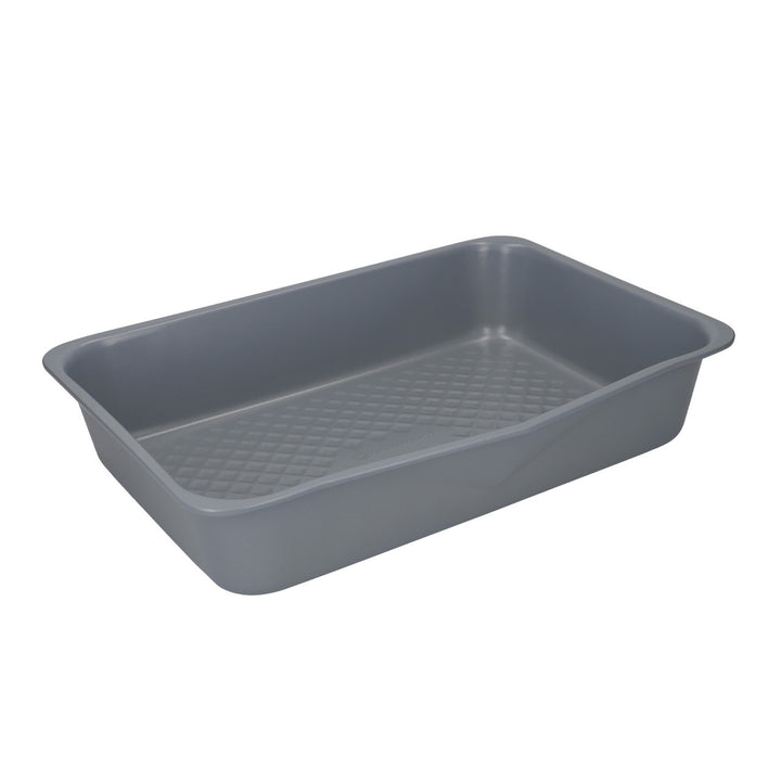 Smart Ceramic Set of 2 Large Roaster Trays with Robust Non-Stick Coating