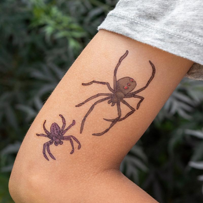 Spider Temporary Tattoos