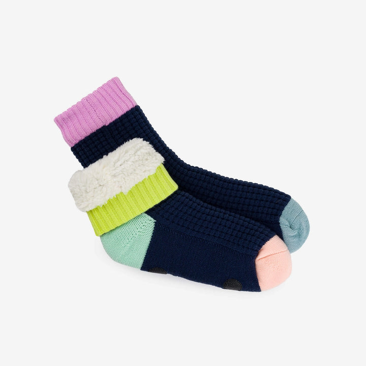 Spot Non Slip Cosy House Socks